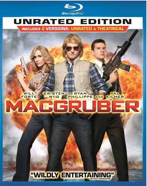 MacGruber was released on Blu-ray and DVD on September 7th, 2010
