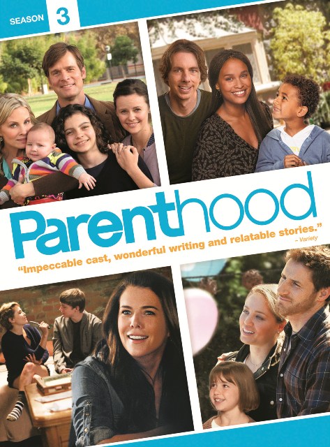 Parenthood: Season 3 was released on DVD on August 7, 2012