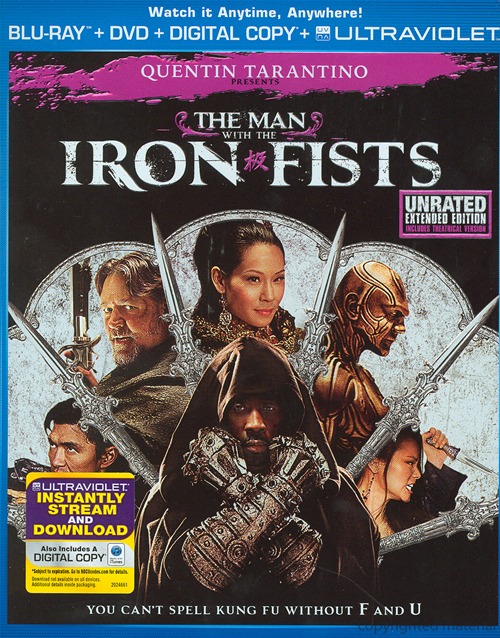 The Man with the Iron Fists was released on Blu-ray and DVD on February 12th, 2013.
