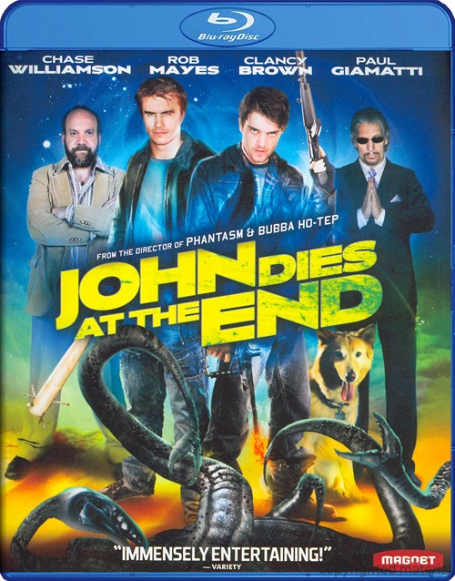 John Dies at the End was released on Blu-ray and DVD on April 2nd, 2013.