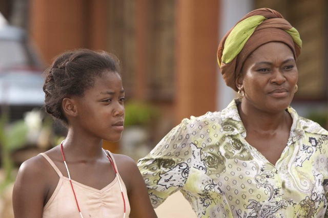 Khomotso Manyaka and Harriet Lenabe star in Oliver Schmitz’s drama Life Above All.