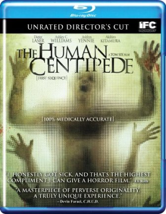 The Human Centipede was released on Blu-Ray and DVD on Oct. 5, 2010.