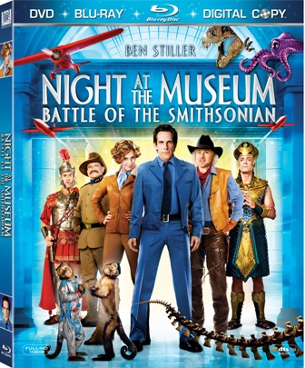 Night at the Museum: Battle of the Smithsonian was released on Blu-Ray and DVD on December 1st, 2009.