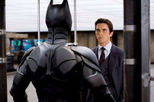 Christian Bale stars as Bruce Wayne in Warner Bros. Pictures' and Legendary Pictures' action drama The Dark Knight