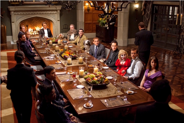 The Table is Set: The Gang Gathers for the Feasting in ‘Dinner for Schmucks’