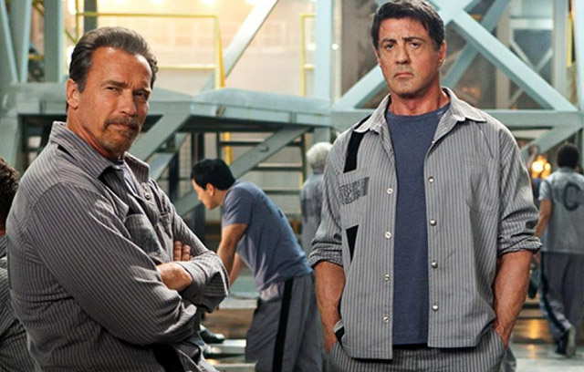 Arnold Schwarzenegger, Sylvester Stallone