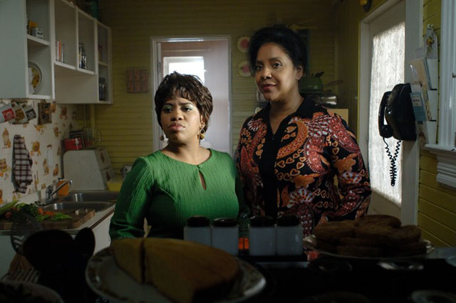 Relations: Chandra Wilson as Maxine and Phylicia Rashad as Edna in ‘Frankie and Alice’