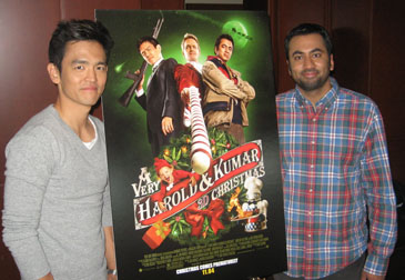 John Cho and Kal Penn in Chicago, October 18th, 2011