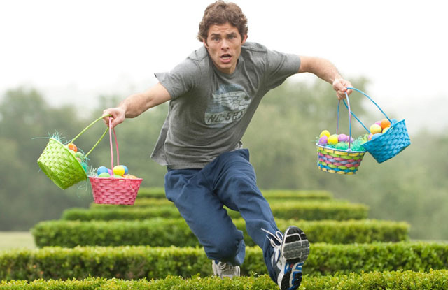 In Training: James Marsden in ‘Hop’