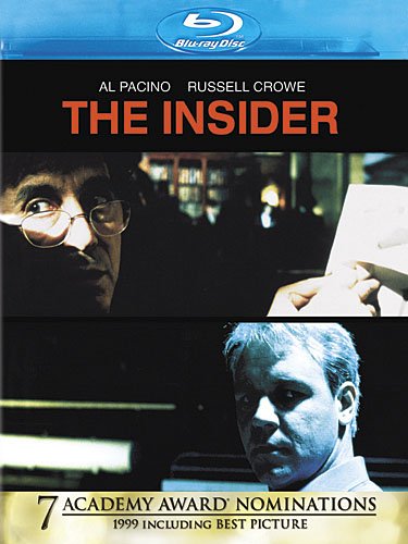 The Insider was released on Blu-ray on February 19, 2013