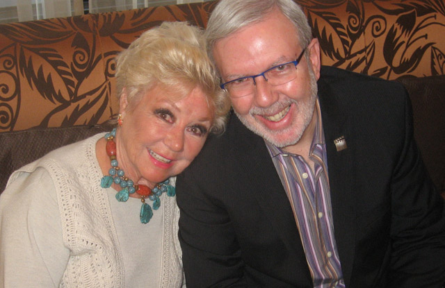 Leonard Maltin, Mitzi Gaynor