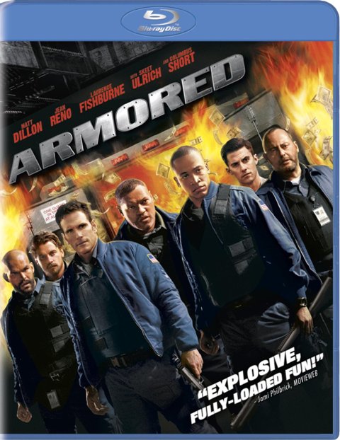 Armored was released on DVD and Blu-ray on March 16th, 2010..