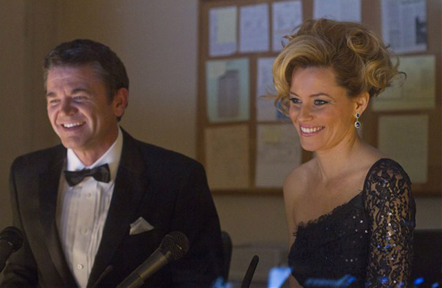 John Michael Higgins, Elizabeth Banks