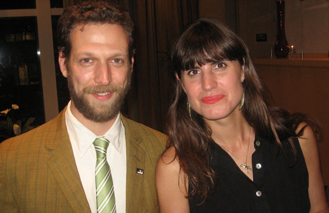 Lee Ferdinand and Penny Barlett of the Chicago International Film Festival