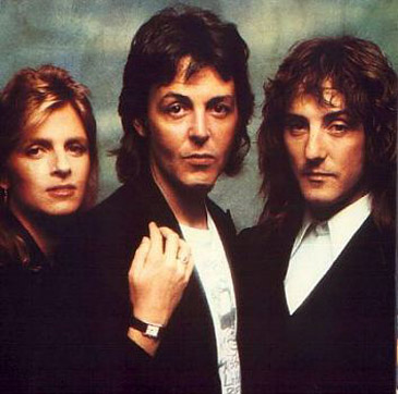 Denny Laine, Paul and Linda McCartney