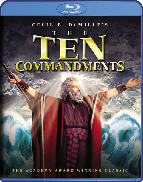 The Ten Commandments was released on Blu-Ray and DVD on March 29th, 2011