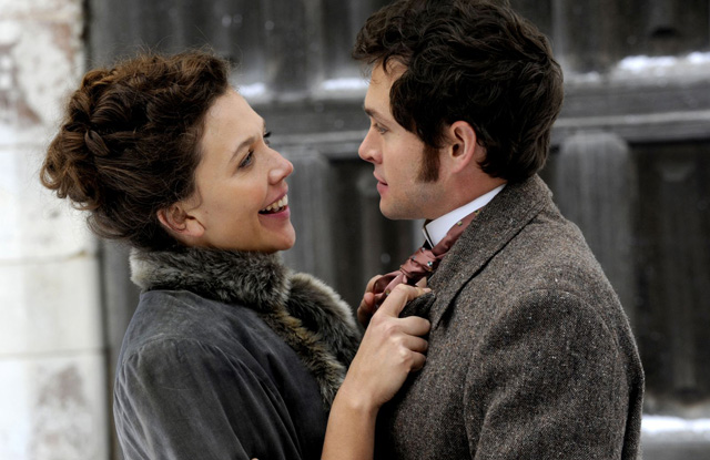 Maggie Gyllenhaal and Hugh Dancy in ‘Hysteria’