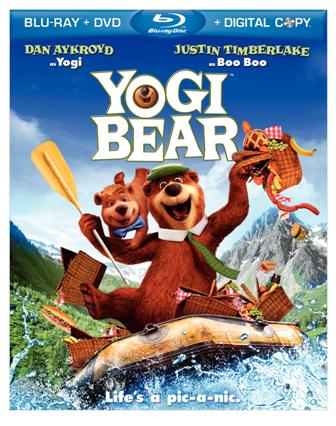 Yogi Bear was released on Blu-Ray and DVD on March 22nd, 2011