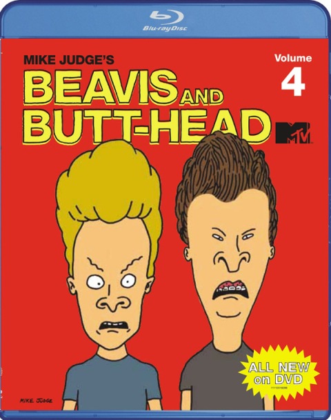 Beavis and Butthead: Volume 4 was released on Blu-ray and DVD on February 14, 2012