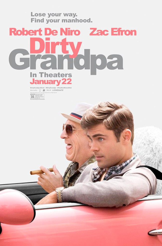 Free Advance Screening Movie Tickets To Dirty Grandpa With Robert De