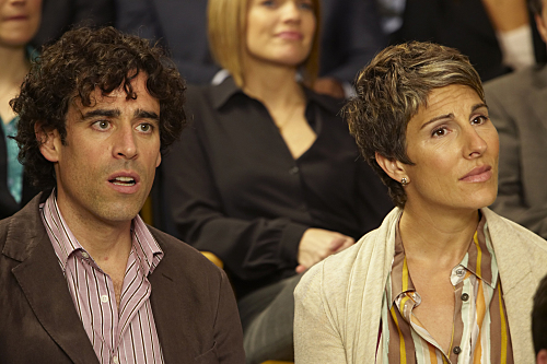 Stephen Mangan and Tamsin Greig star in Showtime’s hilarious new series Episodes.