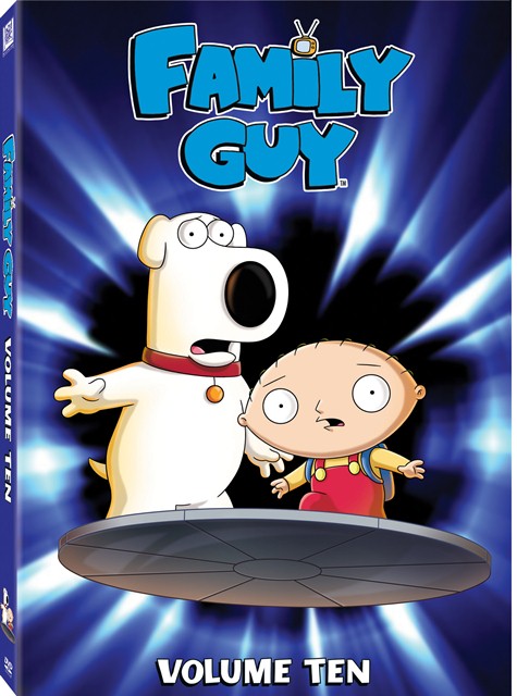 Family Guy: Volume 10 was released on DVD on September 25, 2012