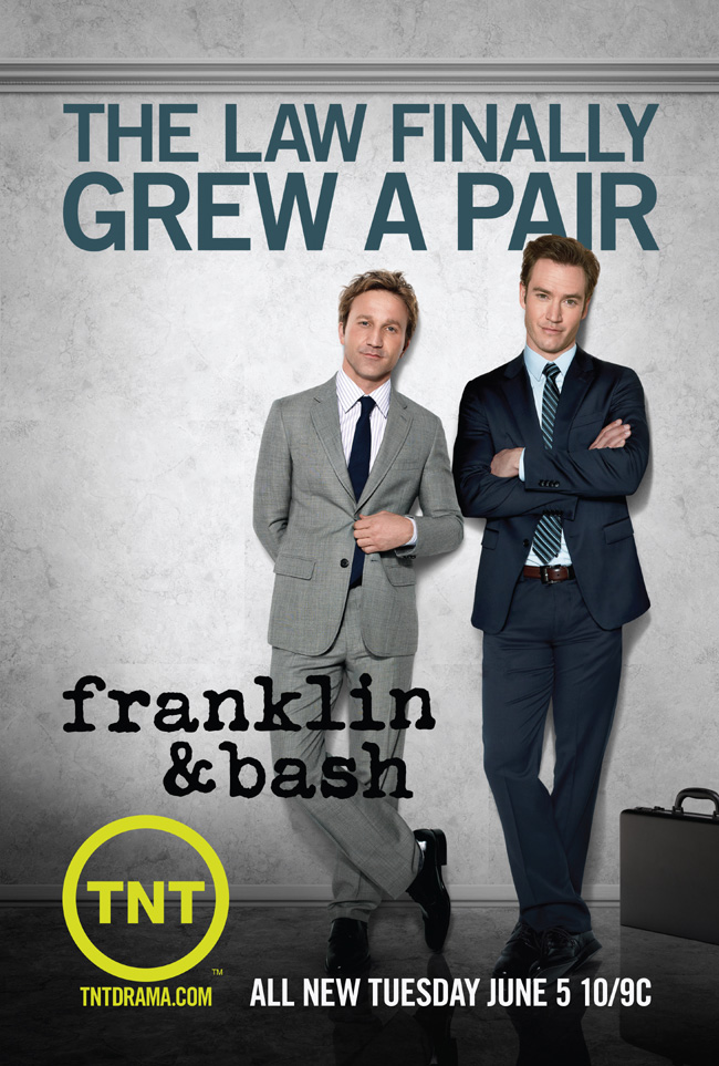 Franklin and Bash airs its second-season premiere on Tuesday, June 5, 2012 at 10 p.m. ET/PT on TNT