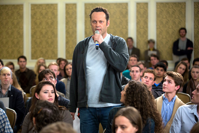 Vince Vaughn as David Wozniak in Delivery Man