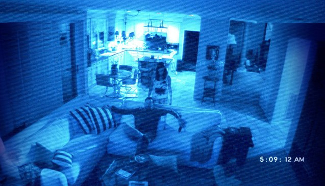 A scene from 2010's Paranormal Activity 2