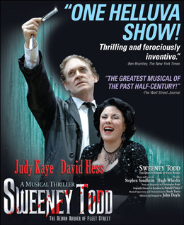 The musical Sweeney Todd: The Demon Barber of Fleet Street