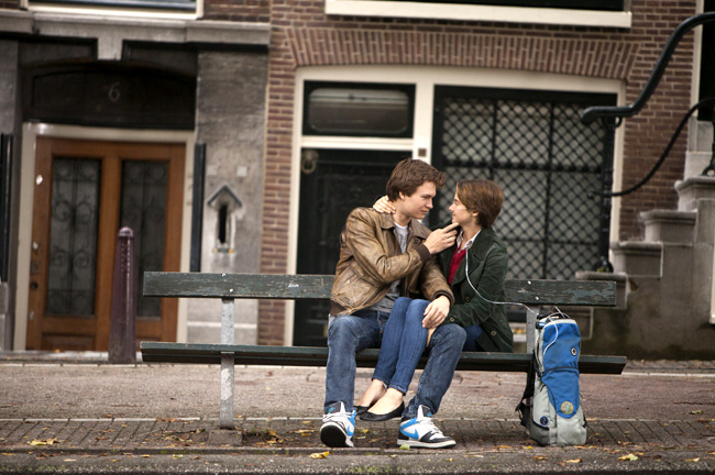 Shailene Woodley and Ansel Elgort in The Fault of Our Stars