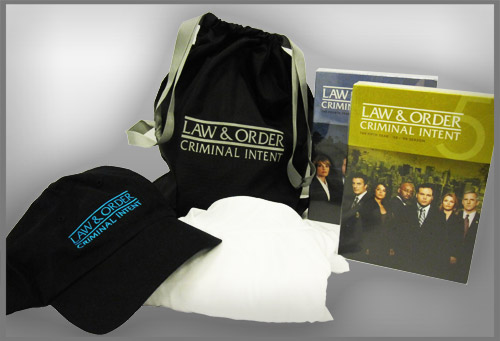 Our prize pack for the final season of Law and Order: Criminal Intent