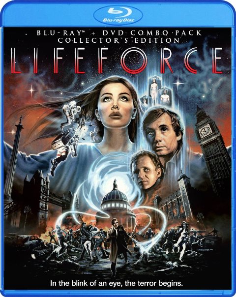 Lifeforce was released on Blu-ray on June 18, 2013