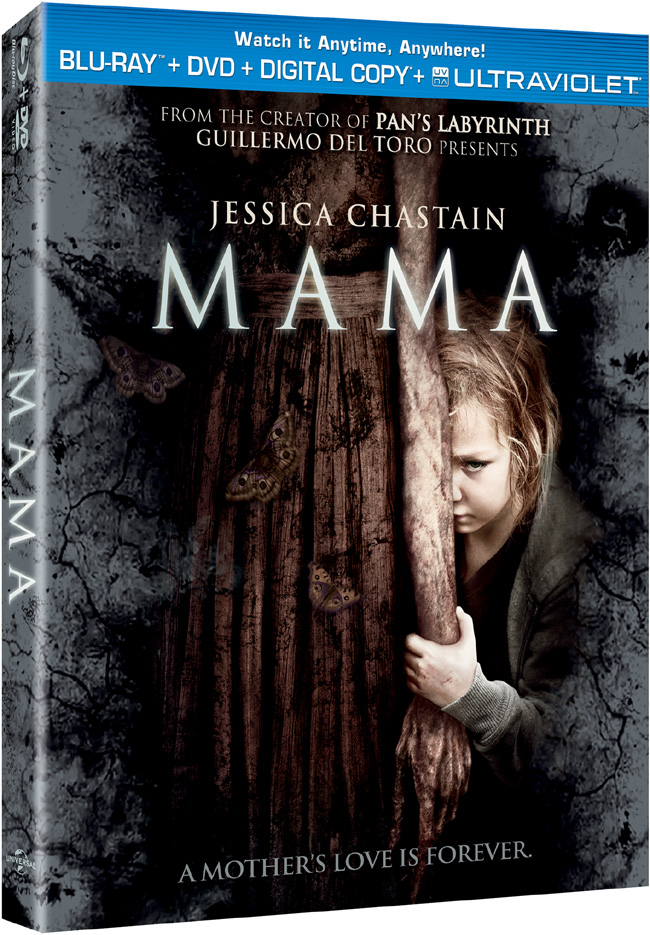 Mama comes to to Blu-ray and DVD combo pack on May 7, 2013
