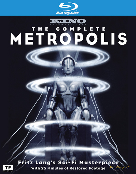 The Complete Metropolis was released on Blu-ray on November 16th, 2010