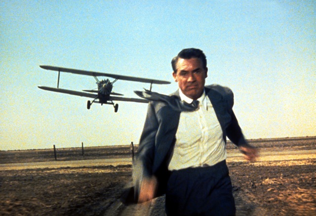 Cary Grant stars in Alfred Hitchcock's 1959 masterpiece North by Northwest