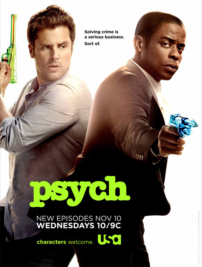 Free Season Four Psych DVDs Free Prize Packs For USA Network s Psych