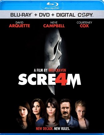 Scre4m was released on Blu-ray and DVD on October 4th, 2011