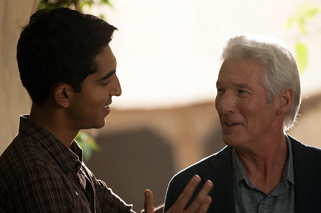 Dev Patel and Richard Gere in The Second Best Exotic Marigold Hotel