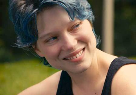 Lea Seydoux as Emma in Blue is the Warmest Color