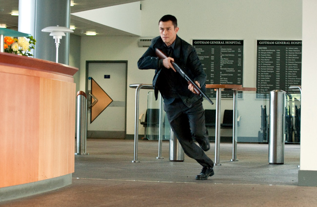 Joseph Gordon-Levitt as John Blake in The Dark Knight Rises