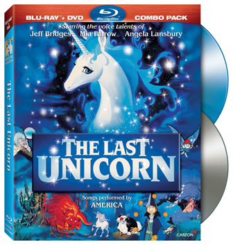 The Last Unicorn was released on Blu-Ray and DVD combo pack on February 22nd, 2011