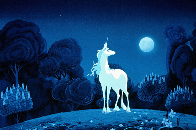 The Last Unicorn was released on Blu-Ray and DVD combo pack on February 22nd, 2011