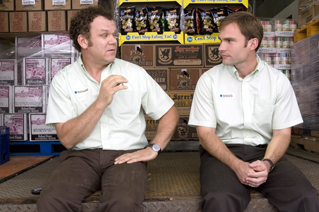 John C. Reilly (left) and Seann William Scott in The Promotion