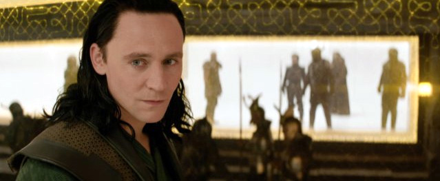 Tom Hiddleston as Loki in Thor: The Dark World