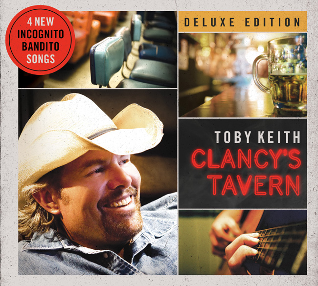Toby Keith released his new album Clancy's Tavern on Oct. 24, 2011