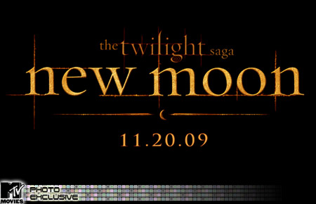 The new logo for The Twilight Saga's New Moon