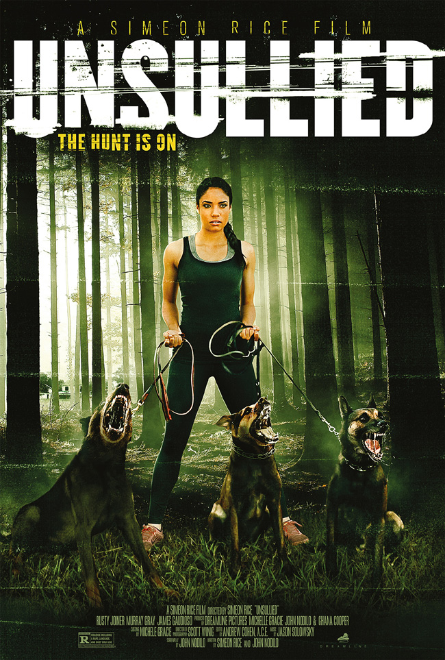 The movie poster for Unsullied from Simeon Rice starring Murray Gray