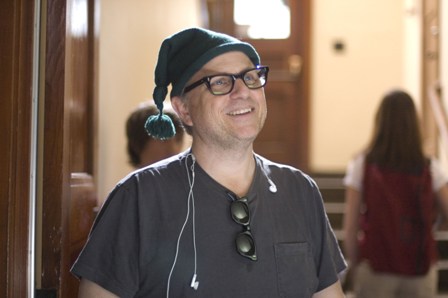 Director Bobcat Goldthwait on the set of WORLD’S GREATEST DAD, a Magnolia Pictures release. 