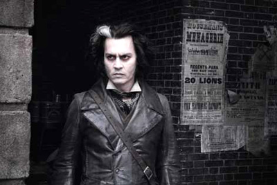 Johnny Depp in Sweeney Todd: The Demon Barber of Fleet Street